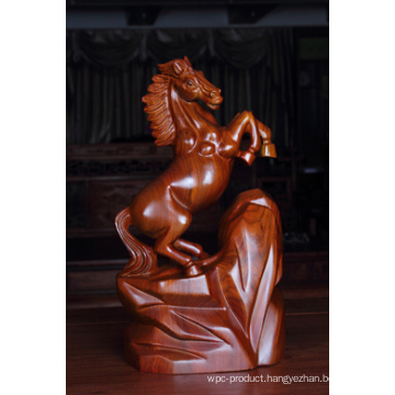 Guoma Paurosa Horse with Exquisite Carving.